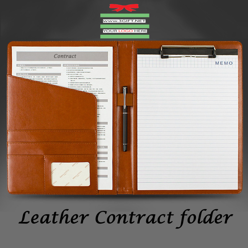 Leather Contract folder